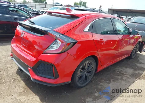 2017 Honda Civic Ex из США, поврежденный, VIN SHHFK7H52HU225738